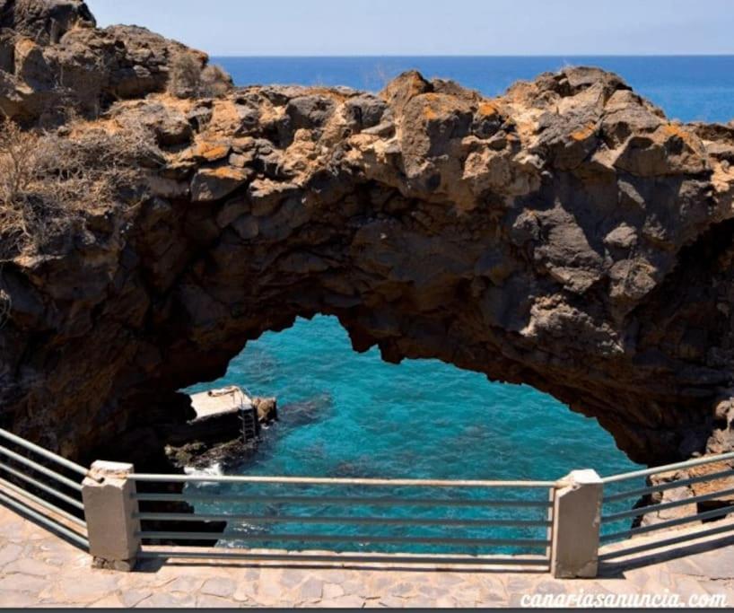 Amazing Seaview Balcon Del Mar Glass Veranda Costa Del Silencio Zewnętrze zdjęcie